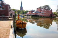 Mit der Barkasse in die Hansestadt Buxtehude