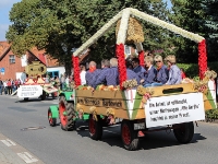 Erntedankfest Bardowick 2012 - grosse Festwagen