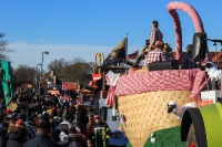 Festwagen Faslamsumzug Fliegenberg