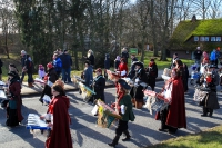 Freibeuter beim Faslamsumzug in Fliegenberg