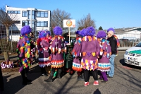 Aufstellung Karnevalszug Bonn Beuel 2015