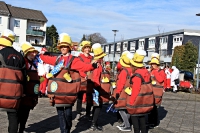 Karnevalszug Radevormwald Aufstellung