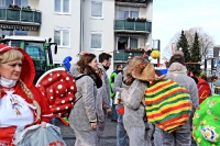 Karnevalszug Radevormwald Aufstellung