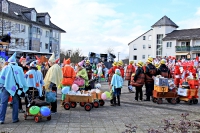 Karnevalszug Radevormwald Aufstellung