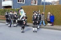 Karnevalszug Radevormwald Aufstellung