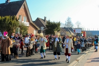 Karnevalszug Rheda-Wiedenbrück - Aufstellung