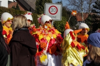 Karnevalszug Rheda-Wiedenbrück - Aufstellung