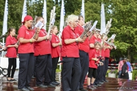 Schalmeienkapelle der FFw Malchin in Kübo 2015