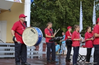 Schalmeienkapelle der FFw Malchin in Kübo 2015