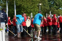 Schalmeienkapelle der FFw Malchin in Kübo 2015