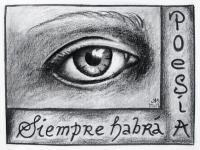 Siempre-habrà-Poesìa-(15-4x11cm--Postkartengröße--Kohle-auf-Papier)