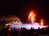 MSC Magnifica Feuerwerk