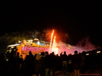 MSC Magnifica Feuerwerk