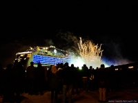 MSC Magnifica Feuerwerk