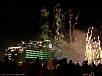 MSC Magnifica Feuerwerk