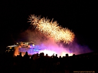 MSC Magnifica Feuerwerk