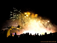 MSC Magnifica Feuerwerk