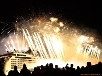 MSC Magnifica Feuerwerk