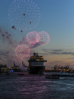 Mein Schiff 3 - Feuerwerk zur Taufe