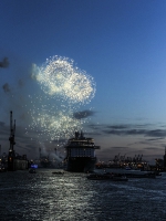 Mein Schiff 3 - Feuerwerk zur Taufe