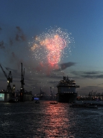 Mein Schiff 3 - Feuerwerk zur Taufe