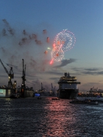 Mein Schiff 3 - Feuerwerk zur Taufe