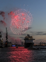 Mein Schiff 3 - Feuerwerk zur Taufe