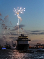 Mein Schiff 3 - Feuerwerk zur Taufe