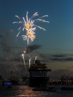 Mein Schiff 3 - Feuerwerk zur Taufe