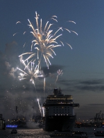 Mein Schiff 3 - Feuerwerk zur Taufe