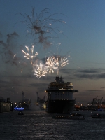 Mein Schiff 3 - Feuerwerk zur Taufe