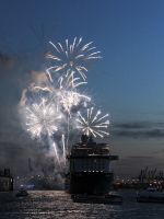 Mein Schiff 3 - Feuerwerk zur Taufe