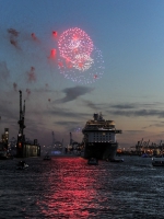 Mein Schiff 3 - Feuerwerk zur Taufe