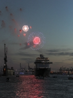 Mein Schiff 3 - Feuerwerk zur Taufe