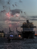 Mein Schiff 3 - Feuerwerk zur Taufe