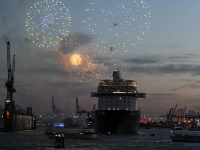 Mein Schiff 3 - Feuerwerk zur Taufe