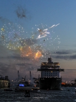 Mein Schiff 3 - Feuerwerk zur Taufe