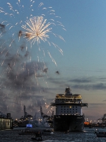 Mein Schiff 3 - Feuerwerk zur Taufe