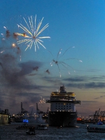 Mein Schiff 3 - Feuerwerk zur Taufe