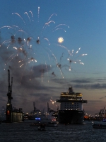 Mein Schiff 3 - Feuerwerk zur Taufe