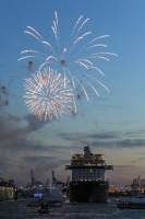 Mein Schiff 3 - Feuerwerk zur Taufe