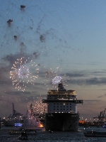 Mein Schiff 3 - Feuerwerk zur Taufe