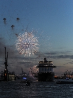 Mein Schiff 3 - Feuerwerk zur Taufe