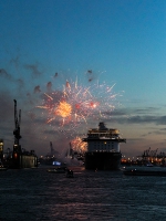 Mein Schiff 3 - Feuerwerk zur Taufe