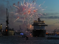 Mein Schiff 3 - Feuerwerk zur Taufe