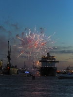 Mein Schiff 3 - Feuerwerk zur Taufe