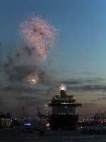 Mein Schiff 3 - Feuerwerk zur Taufe