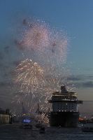 Mein Schiff 3 - Feuerwerk zur Taufe