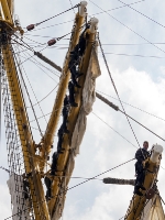 Gorch Fock - unter Segel