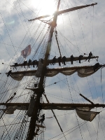 Gorch Fock - unter Segel